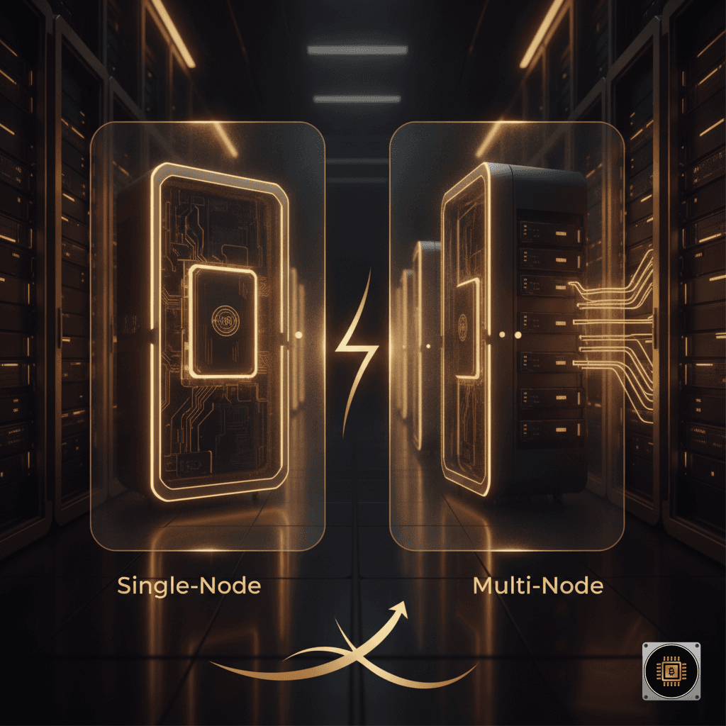 Single-Node vs Multi-Node GPU Clusters: When to Scale Out