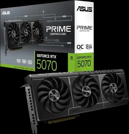 ASUS PRIME GeForce RTX 5070 12GB OC Edition