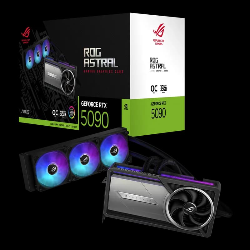ASUS ROG Astral LC GeForce RTX™ 5090 32GB GDDR7 OC Edition