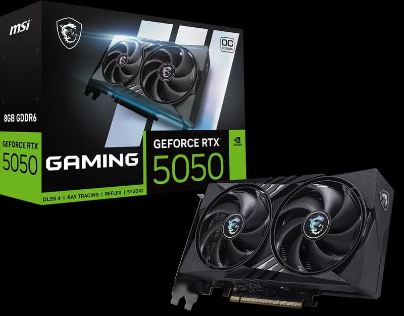 MSI GeForce RTX 5050 8G GAMING OC