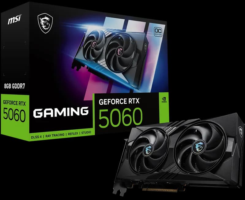 MSI GeForce RTX 5060 8G GAMING OC
