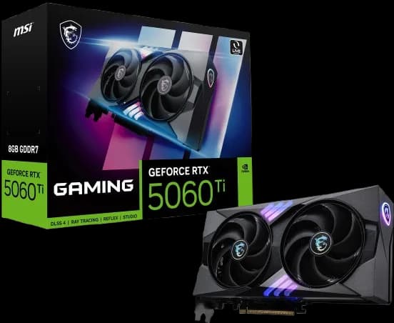 MSI GeForce RTX 5060 Ti 8G GAMING