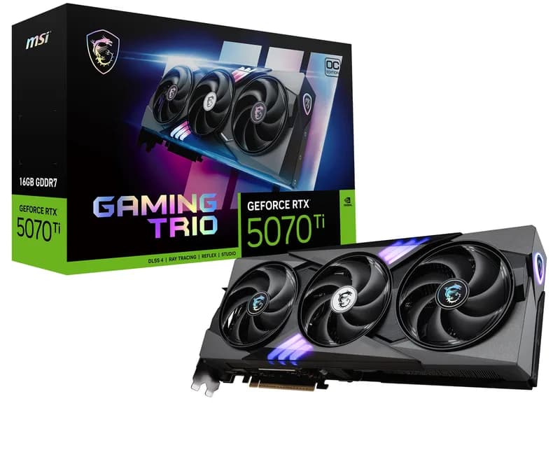 MSI GeForce RTX 5070 Ti 16G GAMING TRIO OC