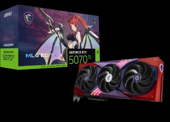 MSI GeForce RTX 5070 Ti 16G MLG EDITION