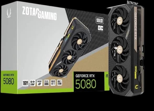ZOTAC Gaming GeForce RTX 5080 Solid OC